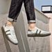 Transparent Shoes Soft Sole Casual Shoes Breathable Board Shoes Men's Sports Shoes Flat Baseplate Shoes_vogvips.com