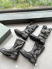 2025 Autumn And Winter New Thick Heel High Top Long Boots For Women, Second Layer Cowhide, Medium Heel, Belt Buckle, Motorbike Boots_vogvips.com