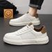Spring And Summer New Breathable Little White Men's Fashion Versatile Thick Sole Sports Casual Board Trendy Shoes_vogvips.com