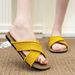 French-style Retro Cross-strap Sandals Women, 2026 New Model, Suitable For Summer Wear With Skirts, Casual And Versatile_vogvips.com
