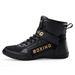 Boxing Shoes Unisex Shoes High Top Non Slip And Anti Fall Boxing Shoes For Men And Women Professional Training And Wear Resistant Wrestling Shoes_vogvips.com