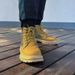 Martin Boots Trendy Big Yellow Boots Men's Retro Tooling Boots Wear-resistant And Wear-resistant Tooling Boots_vogvips.com