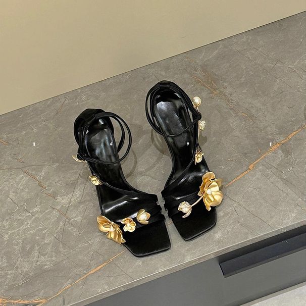 Fragrant Style Round Toe Flat Mary Jane Shoes Women's Retro Belt Buckle All-match Shallow Mouth Single-layer Shoes_vogvips.com