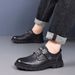 2025 New Shoes, Men's Business Leather Cover, Thick Sole, Trendy Casual Work Shoes_vogvips.com