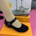 Hollow Breathable Single Shoes Soft Sole Soft Surface Women's Shoes Velcro Low Heel Hole Shoes Women's Mother Sandals_vogvips.com