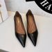 7098-2 French Style Office Comfortable Versatile Commuting Work Pointed Toe High Heels Women Thin Heel Non-Chafing_vogvips.com