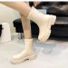 Free Shipping Designer Women Boots Black Beige Dark Brown Milk Tea Color Comfortable Wear-resisting Outdoor Casual Shoe_vogvips.com