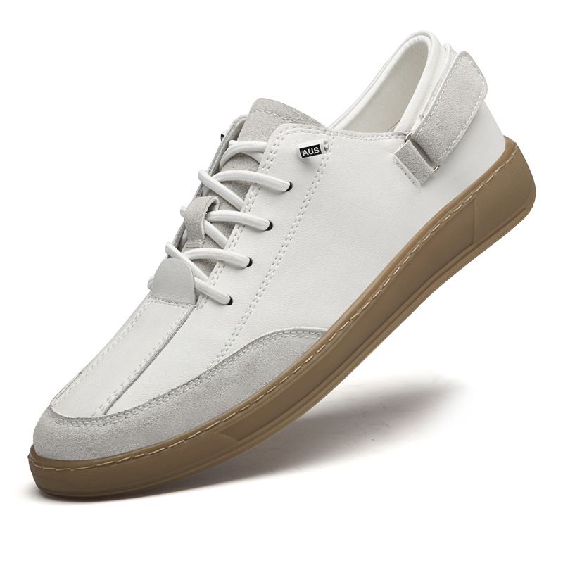 Men's Shoes Casual Large Size Board Shoes Men's Foot Flats Teen Student Shoes Men's Board Shoes_vogvips.com