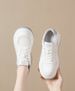 Platform White Shoes Women 2026 New Spring All-in-one Niche Sports Shoes Korean Version Flat Casual Comfortable Plate Shoes_vogvips.com