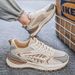 2025 Comfortable Men Running Shoes Thick Soled Wear-resistant Summer Sneakers For Men Casual Shoes Running Male Sneakers_vogvips.com