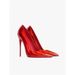 Women S Chic Laser Pointed Toe Pumps High Heel Slip On Dress For Evening Party Wear Stiletto Sexy Red Sole_vogvips.com