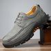 .Men's High-end Business Formal Leather Shoes For Men, Daily Casual Shoes With Anti-slip Properties, Large Size, Hard Sole._vogvips.com