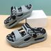 Couple Summer New Style Outdoor Beach Large Casual Sandals Slippers For Men_vogvips.com