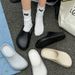 Popular EVA Closed-toe Slippers Men, Suitable For Outdoor Wear, Non-slip, Waterproof, Half-slippers, Stylish Couple's_vogvips.com