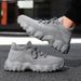 Men’s Shoes Large Size Sports Men's Shoes Breathable Flying Knit Socks Shoes Lace Up Large Size Casual Running_vogvips.com