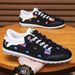 Men's Summer New Versatile Casual Sneakers, Lightweight Soft Sole Non-Slip Slip-On Printed Loafers N19_vogvips.com