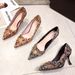 MTX 191-12020 Autumn New Wedding Korean Style Thin Shallow Mouth High Heel Women Pointed Rubber Single Shoes_vogvips.com