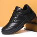European Warm Series Autumn Winter Black Men's Outdoor Sports Training Leather Low-top Work Duty Soft Sole Patrol Security Shoes_vogvips.com