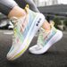 2024 New Summer Breathable Mesh Shoes Flying Mesh Surface Casual All-match Student Youth Running Sports Shoes Male_vogvips.com