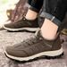 Wow, Spring New, Breathable, Comfortable, Casual, Soft Soled Sports Middle-Aged And Elderly Outdoor Hiking Shoes, Men's_vogvips.com
