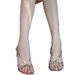 MTX 2025 Spring New Ins Super Popular Sexy One-Strap High Heels Women French Style Stiletto Open-Toe Gold Sandals_vogvips.com