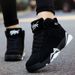 High top basketball shoes Men's shoes Student sports Running shoes Casual shoes_vogvips.com