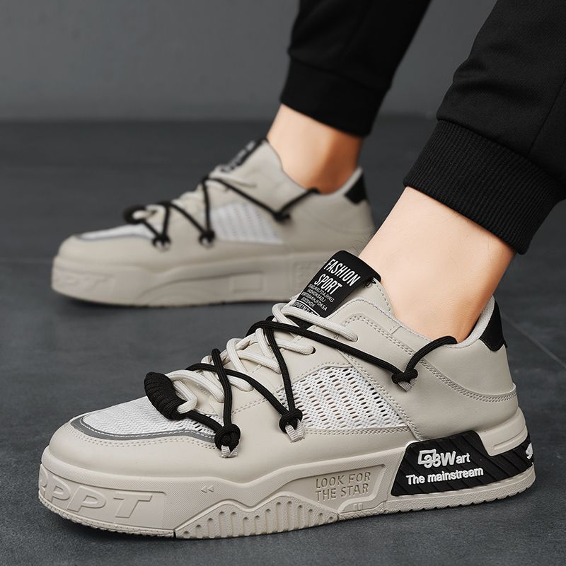 Niche Men's Summer 2024 New Korean Version The Trend Of Youth Sports Leisure Small White Board Fashion Shoes_vogvips.com