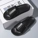Trendy Men's Summer Non-slip Sli, Korean Style Internet Celebrity Slip-on Sandals, Fashionable Outdoor Designer_vogvips.com