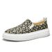 Men's Low-top Foot-fitting One-pedal Casual Board Shoes Round Head Breathable Non-slip Thick-soled Loafers_vogvips.com