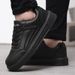 White For Women Lace Up Sports Leisure Board Shoe Stylish Low Top Bling Skateboard Sneakers Casual Pu Leather Shoes_vogvips.com