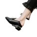 WD Genuine 2025 New Women's Loafers Flat Soft Leather Shoes Spring Autumn British Style_vogvips.com