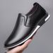 ct Suitable For All Seasons Summer 2024 New Soft Formal White Casual Flat Business Trend Loafers Men's Leather Shoes_vogvips.com
