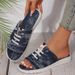 Women's Shoes Large Size Slippers For Women Summer Lace Up Fish Mouth Women's Shoes_vogvips.com