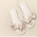 Flat Lotus Leaf Slippers For Women, Summer Outdoor High-End French Gold Beach One-Strap Sandals, Fairy Style New Model_vogvips.com