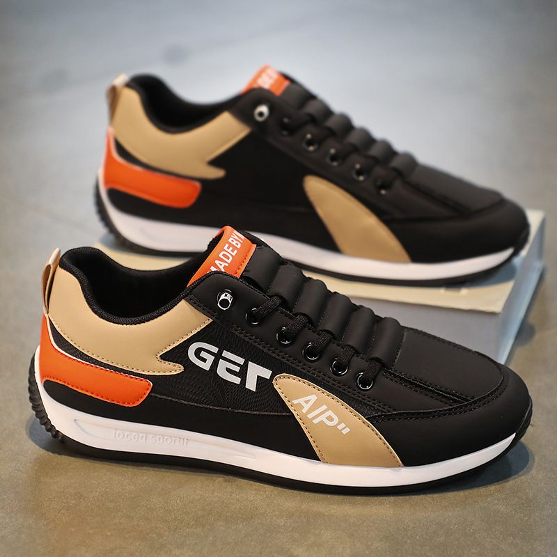 Men's Slip-On Sneakers Casual Running Shoes Lightweight Breathable Fashion Lace-Up-Free Loafers For Everyday Wear_vogvips.com
