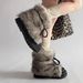 Women's Shoes Stylish And Comfortable Fluffy Snow Boots , New Autumn/winter Style, Non Slip, Fleece Lined, Thick Soled, Chunky Cotton Boots._vogvips.com