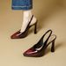 Comfortable Waterproof Platform High Heels, 2026 Summer New European And American Snake Pattern Pointed Toe Stiletto Slip-on Close_vogvips.com
