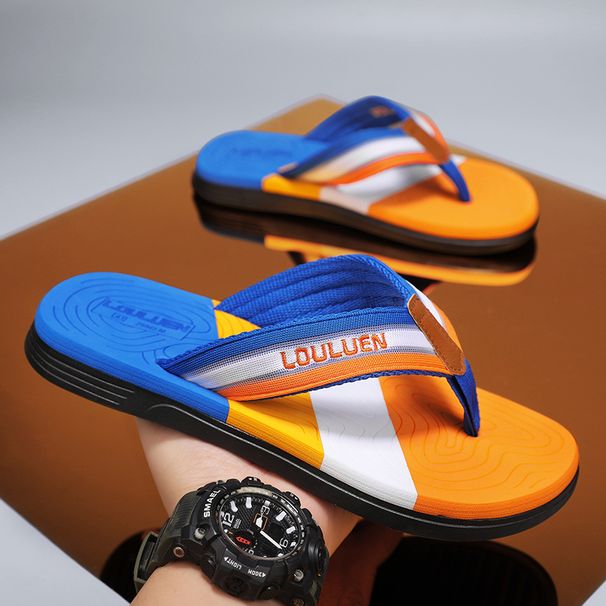 Summer New Men's Flip-flops Non-slip Outside To Wear Flip-flops Men's Outdoor Beach Shoes Sandals Sandals_vogvips.com