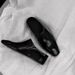 Sheepskin Version 2026 New Model 5cm Height-increasing Women's Slip-on Fashionable Mule Shoes, Elegant Closed-toe_vogvips.com