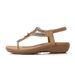 2025 Summer New Rhinestone Beaded Soft Comfortable Vacation Beach Wedge Sandals For Women_vogvips.com