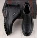 Men's Retro High-top Shoes, Velvet Warm Thick-soled Casual Leather Boots, Tooling Shoes_vogvips.com