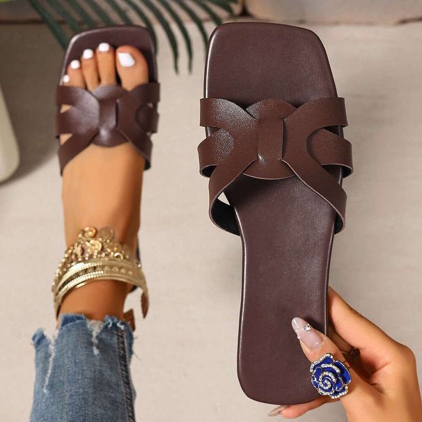 Sandals Women Summer Wedges Slippers Slides Flexible Women's Slip Party Arch Support Fashion Pool Luxury Shoes_vogvips.com