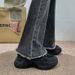 Women's Chunky-soled Casual Sneakers, 2023 New Autumn And Winter European Style, Popular Versatile Women's Shoes, Trendy On Instagram_vogvips.com