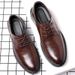 Suitable For All Seasons Suit Leather Soft Sole Men's Live Business Formal Youth Casual Groomsmen Wedding Shoes_vogvips.com