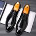 Euro Step First Layer Cowhide Autumn Brogue Carved Pattern Business Formal Suit Casual Leather Men Wedding Groom Shoes_vogvips.com