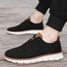 Men's Large Size New Low Top Fashion Casual Sports Shoes Breathable Flying Mesh Single Shoes Vacation Walking Shoes_vogvips.com