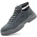 Men Steel Toe Safety Work Shoes Insulated Smash Anti Slip Wear Resistant Outdoor Industrial Protective Boots_vogvips.com