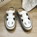New Summer Baotou Half Tug Lazy Ma Wears Versatile Slippers, Exteral Trasmissio Of Thick Sole Slippers For_vogvips.com