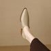 Foreign Trade Cross-Border Pointed Toe Slip-On Soft Leather Loafers For Women, Spring And Autumn New Versatile Chunky_vogvips.com