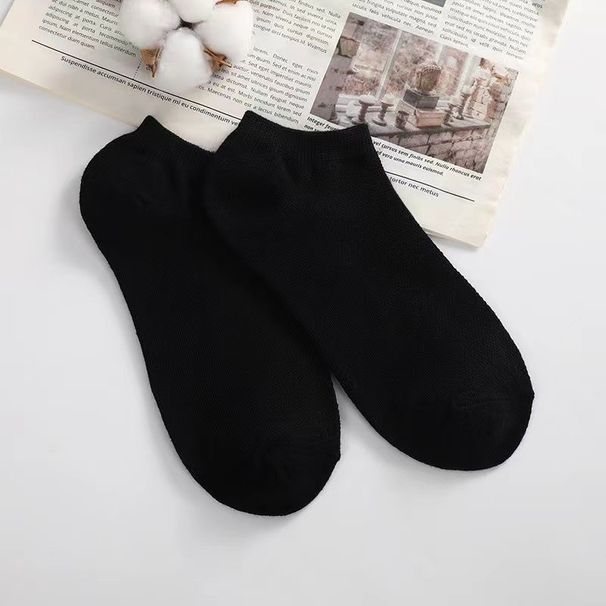 Socks men and women with the same short thin sweat absorbent breathable boat socks sports shallow mouth invisible socks_vogvips.com